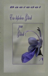 Ein bißchen Glück zum Glück - Spruchkarten-Buch